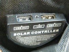 AP ALLPOWERS SOLAR CHARGER DUAL USB FOLDING