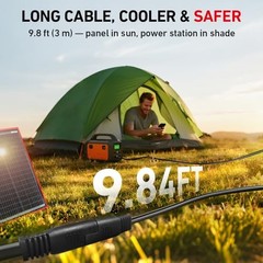 150W Portable Foldable Solar Panel Kit, Compact 21x20in Design 150W 19x21in