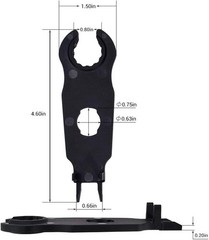 Ergonomic Solar Panel Connector Assembly Tool – Durable & Compact Design