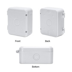 Waterproof CCTV Junction Box Mounting Enclosure Case For Outdoor Security Camera