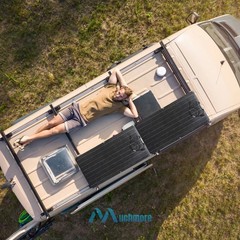 Flexible Portable 400W 200W Mono Solar Panel for Power Station RV Camping Boat