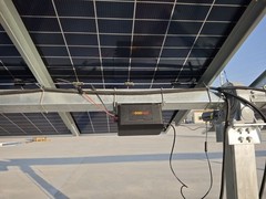 PV Tracker Controller DC powered Slew drive Single-Axis Solar Tracking System