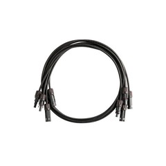 Anker SOLIX Solar Panel MC4 Black Rubber Copper Insulation Extension Cable
