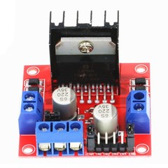 For L298N Dual H-Bridge DC Motor Driver Module with 5V Regulator Support