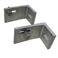 Lot of 2 New Assembled Slotted L Foot Mill 461009 Mounting Brackets