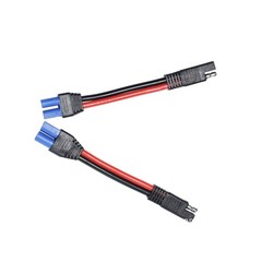 2pack Sae To Ec5 Male Plug Quick Connection Adapter Connector Suitable For Sol