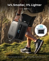 Anker SOLIX C1000 Gen 2 Portable Power Station with 200W Bifacial Solar Panel