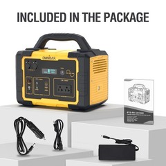 1024Wh 1000W Portable Battery Solar Ready Off-Grid Outdoor Backup Power Supply