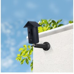 Wall Mountable ABS Plastic Solar Panel Bracket 17×5.6cm for Outdoor Use