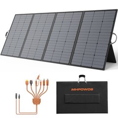 MHPOWOS Camping Solar Panel 400 watt for Anker SOLIX F2000 Anker SOLIX F3800