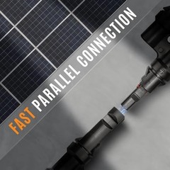 Solar Panel Y Branch Connector 3 to 1 1000V PV Cable 12AWG 10AWG 4mm 6mm