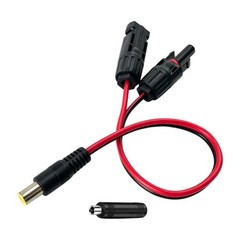 MC4S to DC7909 Solar Adapter Cable with DC8020 Adapter, 14AWG Connectors Wire