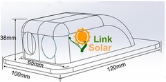 Durable Solar Cable Entry Gland 2mm² to 6mm² with Seals for Easy Installation