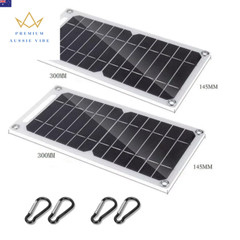 5V Solar Panel USB Type-C Charge Portable Flexible Kit IP65 Lightweigh Mini Syst