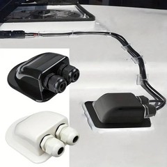Roof Solar Panel Double/Single Cable Entry Gland Junction Box Motorhome Camper