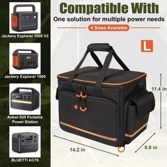 Portable Power Station Carrying Case for Jackery Explorer 1000 V2 | Non-Slip, Ve