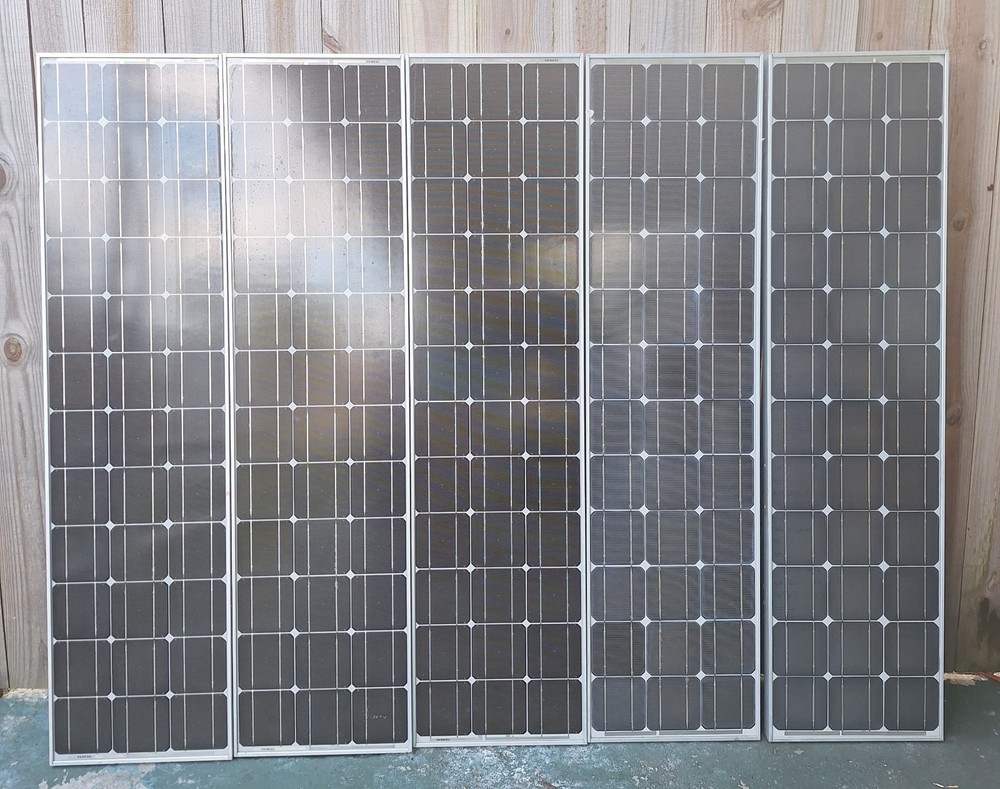 Siemens Model M55 Photovoltaic Solar Panel Module 55W Made in USA, 5 pieces