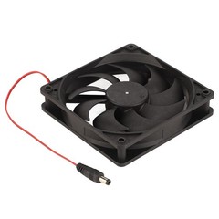 Solar Panel Powered Dual Fan Silicon Plastic 10W 12V 2A Outdoor Portable