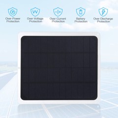 Trickle Charger 20W Solar Panel Kit 12V Battery Charger Maintainer Boat RV Car