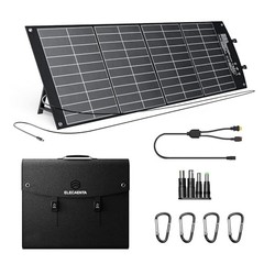 120W Portable Solar Panel HPBC for Jackery EF Ecoflow Bluetti 25.4