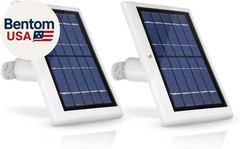Solar Panel Compatible with Ring Spotlight Cam/Plus/Pro Battery, Stick up Cam/Pr