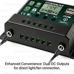 1000W Real Power Grennova Solar System 80W Panel 1000W Inverter 60A Controller