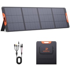 ZOUPW 200W Portable Solar Panel 23.5% Efficiency Mono Foldable