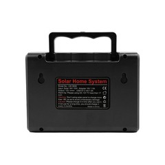 Portable Station Solar Panel Power Inverter Electric Generator Set +4 LED Light