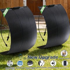 12V 200W Flexible Solar Panel Kit for Power Station ETFE Coating Monocrystalline