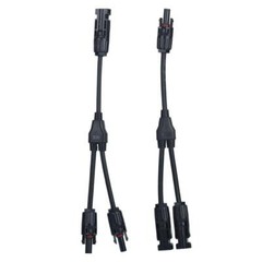 Solar Cable Connector Branch Parallel Photovoltaic Panels Copper 2-4 Ways Wire