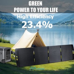 Foldable Solar Panel 100W 200W 400W High Efficiency for Power Station Camping RV