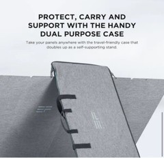 EcoFlow 400W Solar Panel Self-supporting, Waterproof Smart Outdoor Solar Kit
