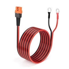 XT60i to O Ring Terminal Cable,XT60i Female to O Ring Connector 10FT 12AWG