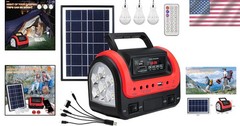 Quiet & Efficient Solar Generator with Versatile Recharge Options – 1000W Start