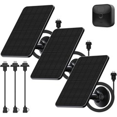 3 Pack Solar Panel for Blink Outdoor 4(4th Gen)/Blink XT/XT2 and Blink Outdoor