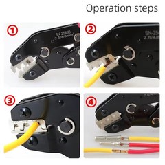 Solar Crimping Tool Set Crimping Tool Set Photovoltaic Solar Connector Kit P4G8