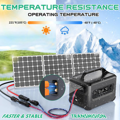 10AWG Xt60I Solar Cable 30FT, Solar to Xt60I Cable 3 10 15 20 25 40 50FT, Solar