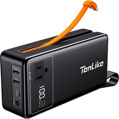 99.9Wh Portable Power Station AC Outlet 60W Type C Emergency