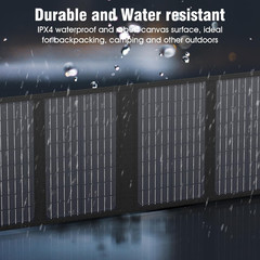 Portable Solar Panel Charger 40W Foldable Solar Panel for Portable Power Station