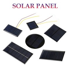 Solar Cell Solar Panel Many Type 2V 3V 5V 5.5V 6V 9V 10V 12V Battery Charger DIY