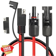 MOOKEERF Solar Panel SAE Cable 6FT 10AWG