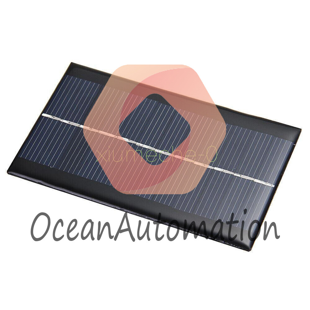 6V 1W Solar Panel Module DIY For Light Battery Cell Phone Toys Chargers