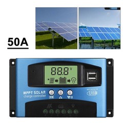 30A-100A MPPT Solar Panel Regulator Charge Controller 12V/24V Focus Tracking New