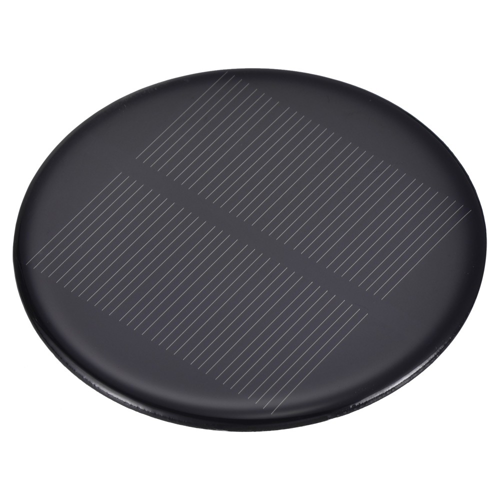 4V 0.52W 130mA Mini Polycrystalline Solar Panel 2.9″/73mm Dia