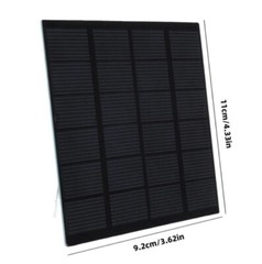 1.5W6V A-level polycrystalline silicon solar panel PET laminated solar panel