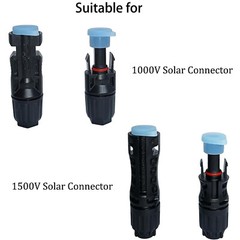 Solar Plug Panel MC-4 Male Female Dust Waterproof Weather Resistant Cap Cover