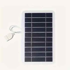 5V 0.4A Portable Solar Panel, DIY Battery Charger Outdoor Travel Camping Fishing