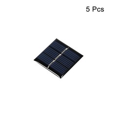 Mini Solar Cell Panel 1.5V 60mA 0.09W 30mm x 30mm 5pcs