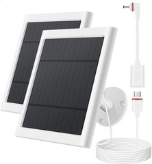 4W Solar Panel for Stick Up Spotlight Cam Plus Pro USB-C 10ft Cable Kit