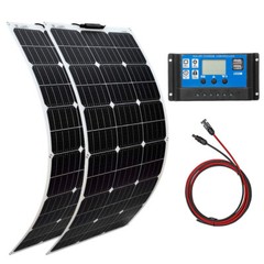 900 Watts Solar Panel Kit 40A 12V Battery Charger w/ Controller Caravan Boat RV